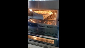 فرن الطهي الذكي فائق السرعة بتقنية الهواء الصادم بدون مدخنة/ نظام تهوية (نظام دفعة مزدوجة)