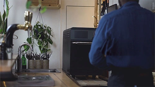 فرن الطهي المتطور فائق السرعة لمطاعم الوجبات السريعة