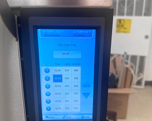 فرن الطهي الذكي فائق السرعة (يضاعف الإنتاجية بنظام الدفعة المزدوجة وتحكم كامل في الهواء الصادم العلوي والسفلي)